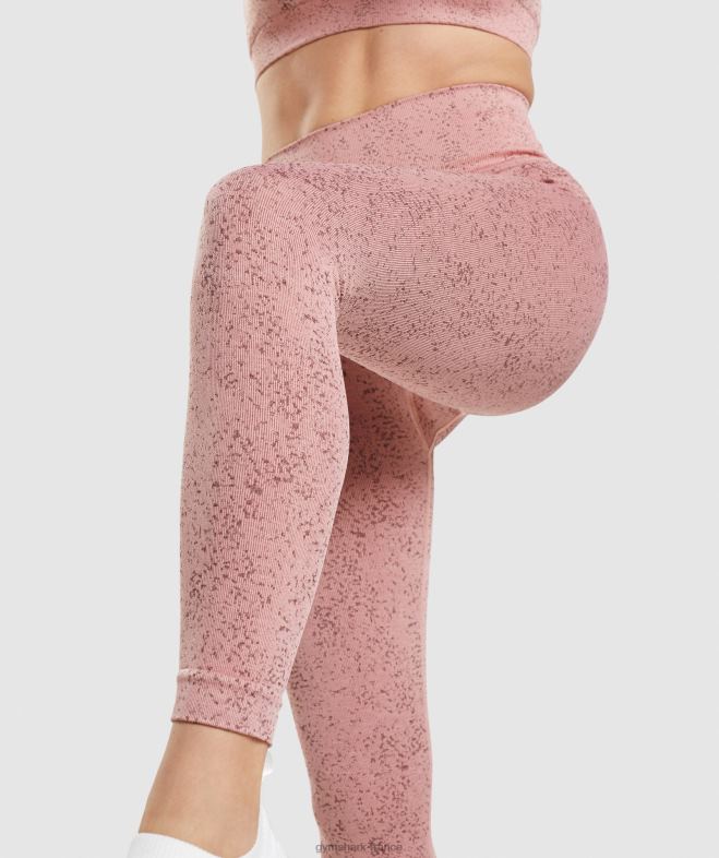 Gymshark adapter les leggings sans couture mouchetés minéral | paige rose femmes 6HF28321